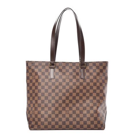 louis vuitton cabas mezzo damier ebene|Louis Vuitton damier canvas handbags.